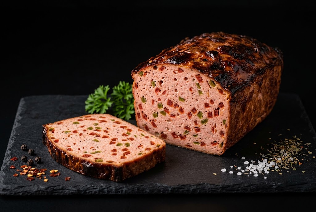 Pikanter Leberkäse zum Selberbacken