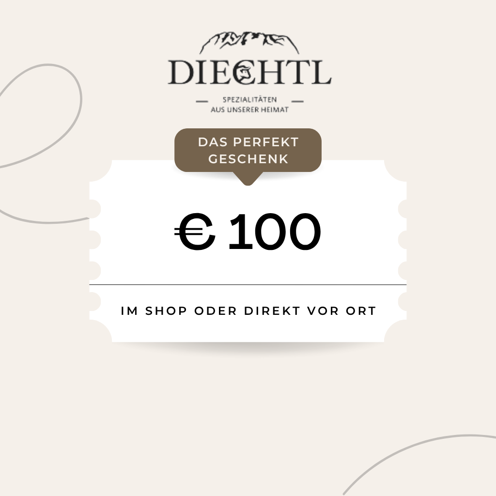 Diechtl Genuss-Gutschein – 100 Euro